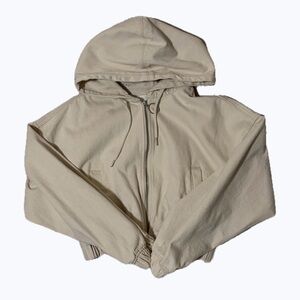 Oak + Fort Beige Hooded Jacket